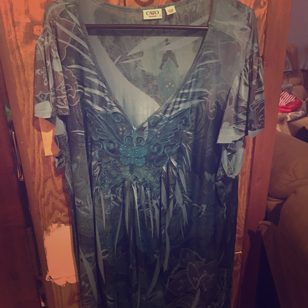 Butterfly blouse